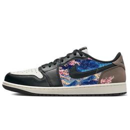 Баскетбольные кроссовки Air 1 Vintage Men Low-Top Brown/White Jordan cz0790-102(team181-富士山樱花) | brown