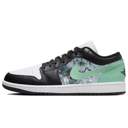 Баскетбольные кроссовки Air 1 Vintage Men Low-Touch Green/White Jordan 553558-131(team56-青衣玉楼) | green