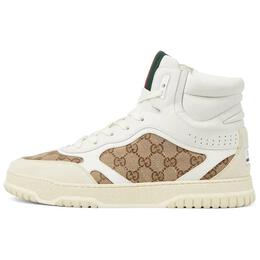 Мужские кроссовки Lifestyle High-Top темно-коричневого цвета Gucci 812631 aadhw 9573