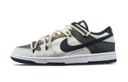 Кроссовки для скейтбординга Dunk мужские с низким верхом зеленый/бежевый/серый Nike dd1391-100（team144-丛林冒险家） | green