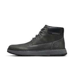Кроссовки мужские Lifestyle Shoes Men High-Top Gray Skechers 205235-char | charcoal gray