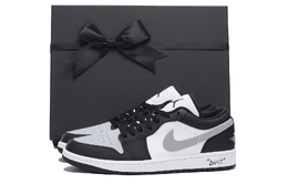 Баскетбольные кроссовки Air 1 Vintage Men Low-Touch Black Grey Jordan 553558-132(team59-男款黑灰五sbox) | black