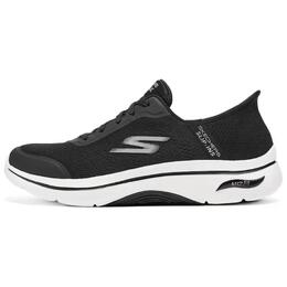Мужские кроссовки GO WALK Lifestyle Shoes Men Low-Top Black/White Skechers 216602-bkw | black/white