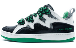 Кроссовки Kappa Skateboard Shoes Unisex Low-Top Black White Green kpcbgcs81c-990