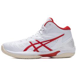 Баскетбольные кроссовки GELHOOP V16 Basketball Shoes Men Mid-Top White/Red Asics 1063a090-100 | white/red