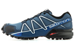 Speedcross 4 Кроссовки мужские низкие синие Salomon 383136