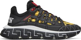 Кроссовки Versace Trigreca Barocco Print - Black, черный dsu8094 d15tcg d4d | black