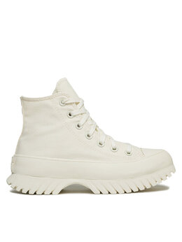 Тканевые кроссовки Chuck Taylor All Star Lugged 2.0 Hi A03557C Converse, экрю 0000302859085 | écru