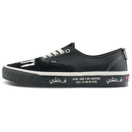 Аутентичные парусиновые кеды унисекс с низким верхом черного цвета Vans vn000bw5bpr | black