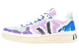 Кроссовки Veja V-10 Leather X Orchid Black Marni vxms-3081axv102000c80
