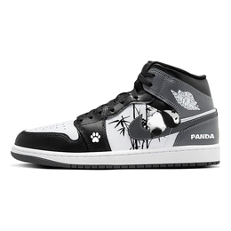 Баскетбольные кроссовки Air 1 Vintage Unisex High-Top White/Black Jordan dq8426-001(team56-爬树么么儿) | black