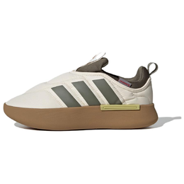 Adidas Кроссовки Adipuff Anti Slip, износостойкие, повседневные, унисекс, белые, зеленые, коричневые jp7711 | white green brown