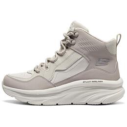 Современная комфортная кроссовки женские для жизни с высоким берцем Skechers, цвет Nude Pink 167857-blsh | nude pink