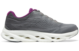Кроссовки для бега Go Run Speed женские с низким верхом серо-фиолетового цвета Skechers 129501-gypr | gray purple