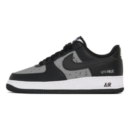 Кроссовки Air Force 1 для скейтбординга унисекс с низким верхом, черный, серый Nike dv0788-001(team210-影子灰熊猫) | black gray