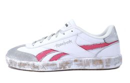Скейтбордические кеды VECTOR SMASH Series Unisex Low-Top White/Pink Reebok 100208245(team25-雪玫冰xsc) | white