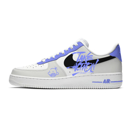 Кроссовки Air Force 1 для скейтборда унисекс с низким верхом белого цвета Nike, белый cw2288-111(team641-坏小孩) | white