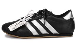 Кроссовки для тренировок по тхэквондо женские низкие черный/белый Adidas js1193（team33-黑白缪系 女款） | black/white