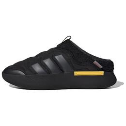 Стильные кроссовки Adipuff Унисекс С Низким Берцем Черного/Желтого цвета Adidas jr0065 | black