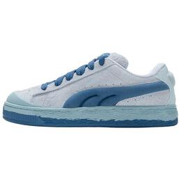 Замшевые XL Скейтборд Кроссовки Унисекс Низкий Верх Синий Puma 399099-04 | blue