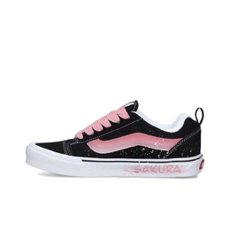 Кеды Knu Skool из парусины унисекс, низкие кеды, белый Vans vn0009qc6bt1（team613-樱花之恋） | black