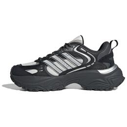 Массивные кеды унисекс с низким верхом, черный, серый Adidas jr0040 | black gray