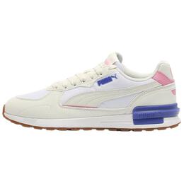 Кроссовки Graviton Lifestyle женские с низким верхом белого цвета Puma, белый 387067-65 | white