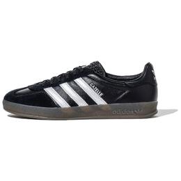Скейтбордические кроссовки GAZELLE INDOOR унисекс с низким верхом черного цвета Adidas jh8837 | black