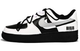 Кроссовки для скейтбординга Air Force 1 женские низкие черный/белый Nike dd8959-001（team33-黑白银翼 女款） | black/white