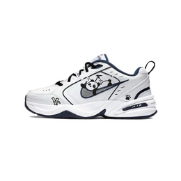 Кроссовки Air Monarch 4 Chunky унисекс с низким верхом черного/белого цвета Nike 415445-102(team502-躺平熊猫) | black/white