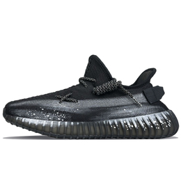Кроссовки Yeezy Boost 350 V2 Lifestyle унисекс с низким верхом, черный/серебряный Adidas hq4540(team40-雾霾银) | black/silver