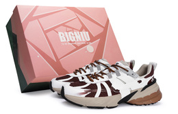 Кроссовки для бега V2K Run женские с низким верхом, белый/коричневый Nike fd0736-100(team80-女款方糖可可s-box) | white/brown