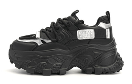 Кроссовки женские Chunky Mid-Top черного цвета Eblan eb541037d01 | black