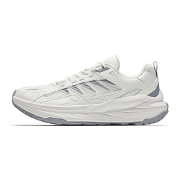 Кроссовки Anta Running Collection с низким верхом, противоскользящие, износостойкие, женские, Papyrus White Mist Gray 922435507-3 | papyrus white/mist gray