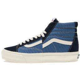 Кроссовки для скейтборда унисекс средней высоты синего цвета Vans, синий vn000cnksn01 | blue