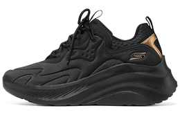 Спортивная кроссовки для жизни, женская, низкая, черный/золотой Skechers 117513-bbk | black