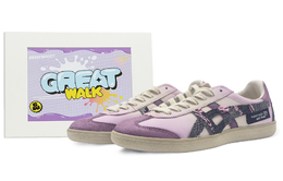Скейтборд-кроссовки Tokuten Unisex Low-Top Фиолетовый/розовый/черный Onitsuka Tiger 1183c095-200(team322-男女同款紫夜心语) | purple