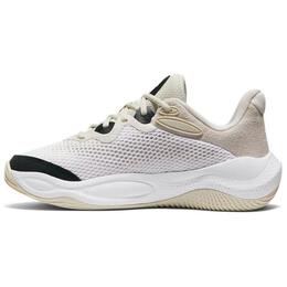 Износостойкие низкие баскетбольные кроссовки цвета экрю для мужчин Under Armour, Ecru 3028193-100 | ecru