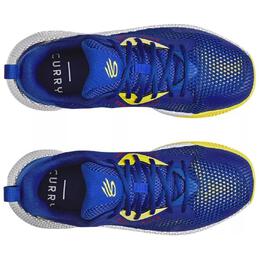 Баскетбольные кроссовки Hovr Splash 3 Basketball Shoes Men Low-Top Blue/yellow/white Under Armour 3026899-400 | blue/yellow/white