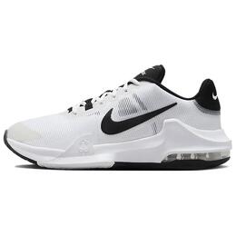 Баскетбольные кроссовки Air Max Impact 4 Basketball Shoes Men Low-Top White/Black Nike dm1124-103 | white/black