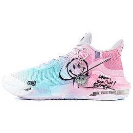 Баскетбольные кроссовки Air Max Impact Basketball Shoes Unisex Mid-Top Pink/Blue Nike dc3725-101(team268-晴天霹雳)