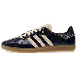 Кроссовки для скейтбординга Wales Bonner X Samba, унисекс, низкие, темно-синий Adidas jh9825 | marine blue