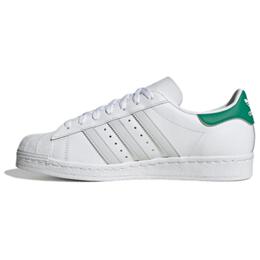 Кроссовки Adidas Superstar Skateboarding Shoes Unisex Low-top White/green, зеленый ig8656 | white/green