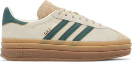 Adidas Кроссовки Wmns Gazelle Bold 'Cream Collegiate Green', кремовый id7056 | cream