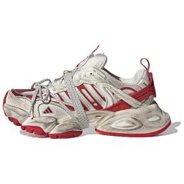 Кроссовки для бега XLG RUNNER DELUXE унисекс с низким верхом белый/красный Adidas js1590 | white/red