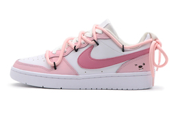 Кроссовки для скейтборда Court Borough 2 женские, низкие, розовый Nike, розовый bq5448-100(team57-女款粉色海狸) | pink