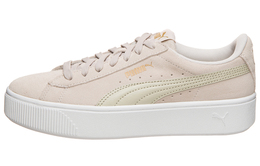 Кроссовки Puma Vikky Skate Female, светло-бежевый/белый 369144-10
