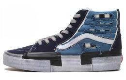 Кроссовки Sk8 hi Reconstruct 'Blue' Vans, синий/белый vn0005ukngj | blue white