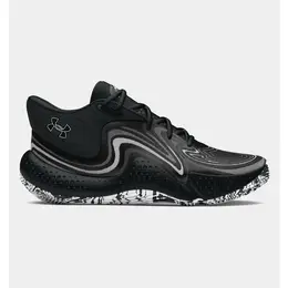 Кроссовки Under Armour UA Spawn 6 Mid, полнота F, размер 12 US, чёрный, серый 4607900948