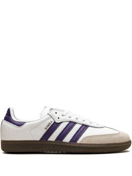 Adidas Samba ADV "Cloud White/Collegiate Purple/Gold Metallic" sneakers 27815605